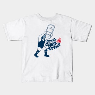 Steel Chair Attack Kids T-Shirt